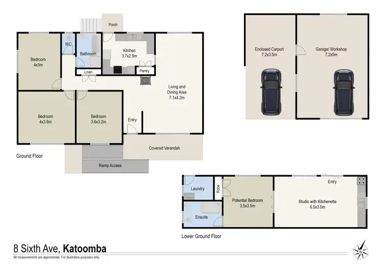 Floorplan of Homely house listing, 8 Sixth Avenue, Katoomba NSW 2780