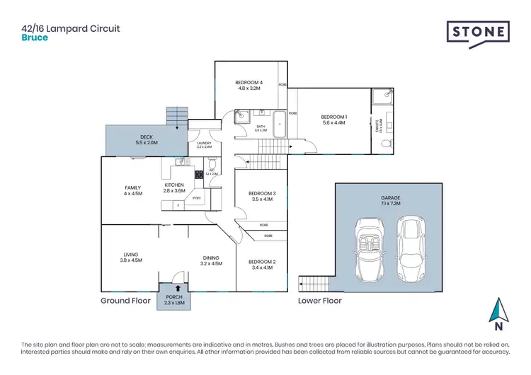 Floorplan of Homely house listing, 16 Lampard Circuit, Bruce ACT 2617