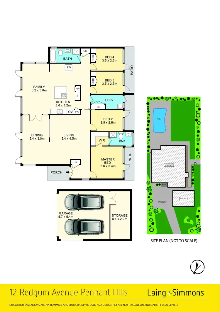 Floorplan of Homely house listing, 12 Redgum Avenue, Pennant Hills NSW 2120