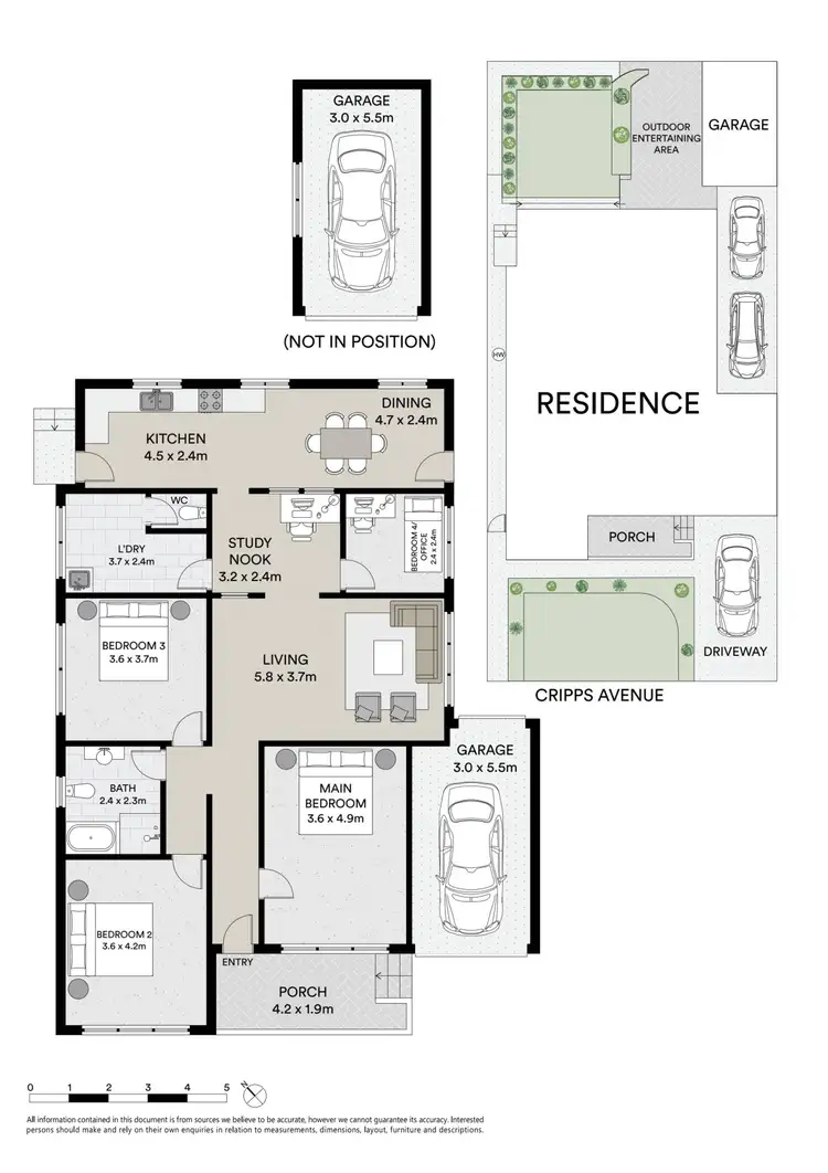 Floorplan of Homely house listing, 60 Cripps Avenue, Kingsgrove NSW 2208