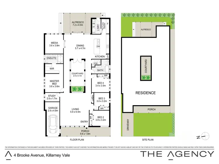 Floorplan of Homely house listing, 4 Brooke Avenue, Killarney Vale NSW 2261