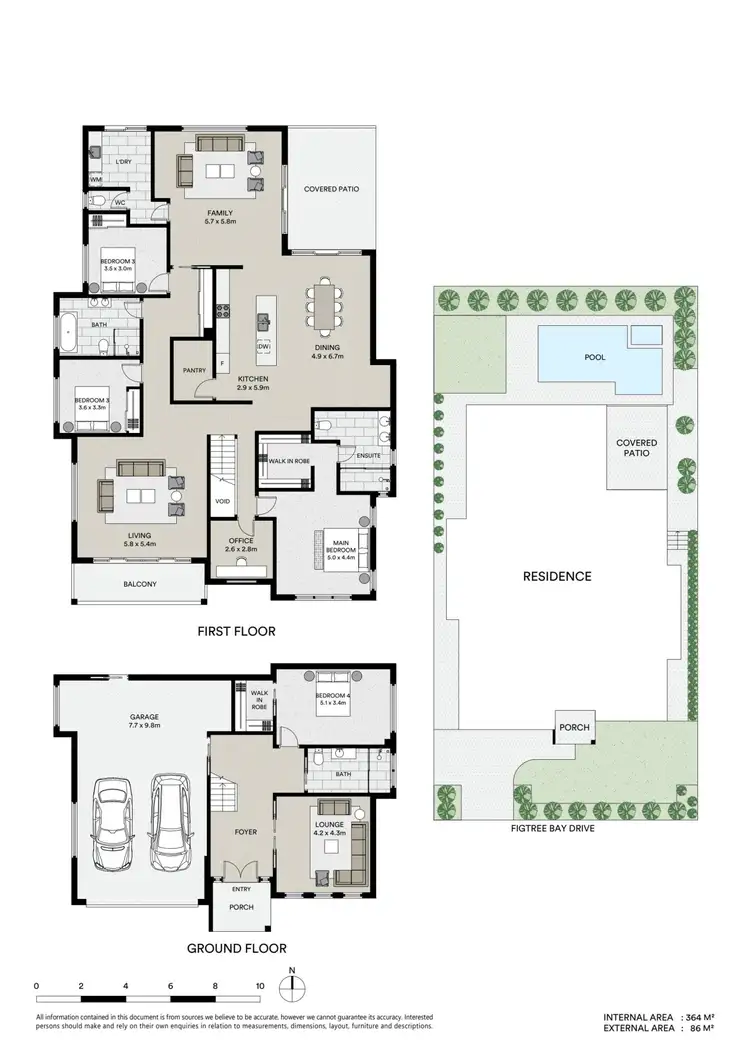 Floorplan of Homely house listing, 16 Figtree Bay Drive, Kincumber NSW 2251