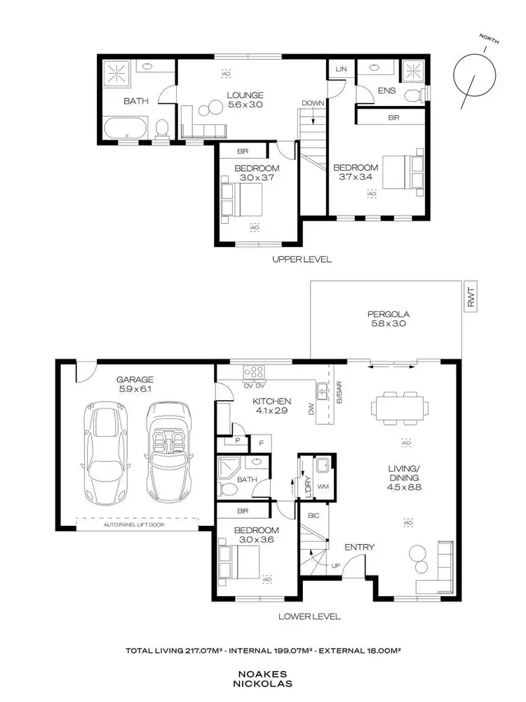 Floorplan of Homely house listing, 1D Gordon Street, Kurralta Park SA 5037