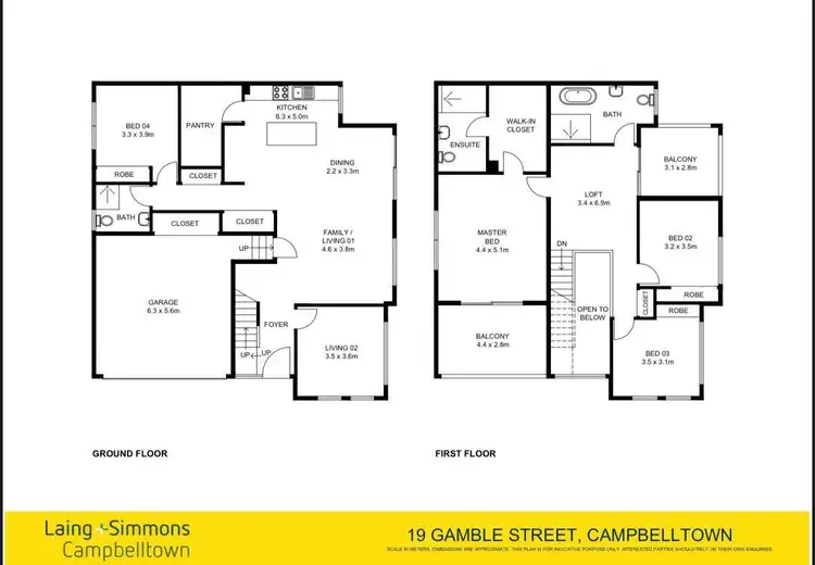 Floorplan of Homely house listing, 19 Gamble Street, Campbelltown NSW 2560