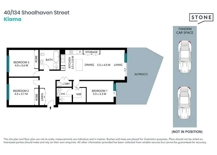 Floorplan of Homely apartment listing, 40/134 Shoalhaven Street, Kiama NSW 2533