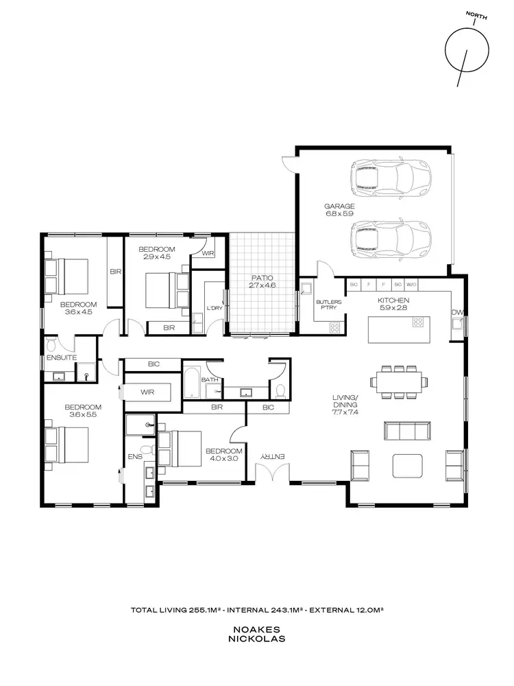 Floorplan of Homely house listing, 17 Milton Avenue, Tranmere SA 5073