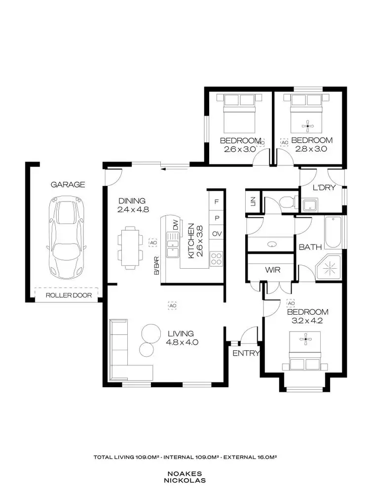Floorplan of Homely house listing, 58F Wilton Avenue, Somerton Park SA 5044