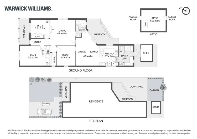Floorplan of Homely house listing, 52 College Street, Drummoyne NSW 2047