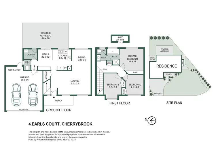 Floorplan of Homely house listing, 4 Earls Court, Cherrybrook NSW 2126