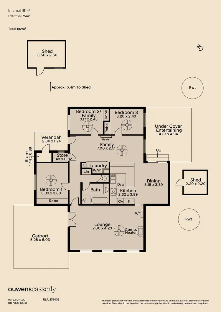 Floorplan of Homely house listing, 10 Oakridge Road, Aberfoyle Park SA 5159