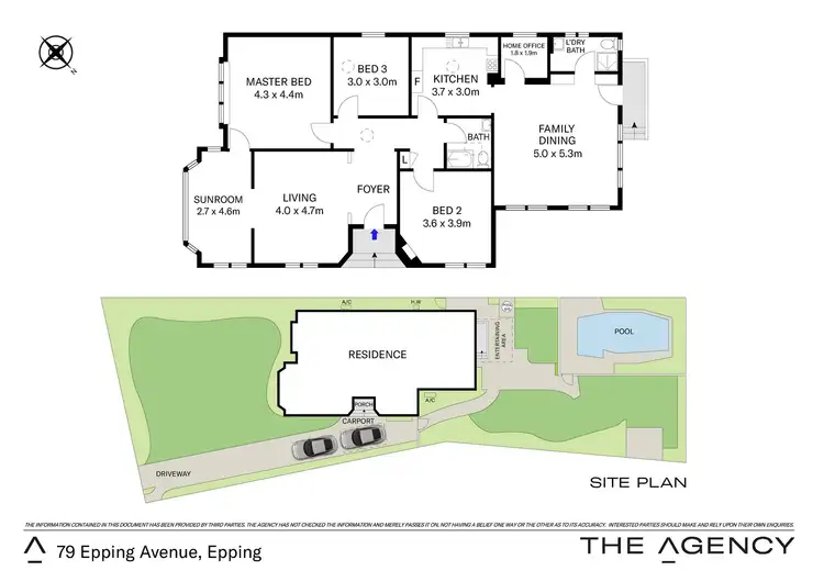 Floorplan of Homely house listing, 79 Epping Avenue, Epping NSW 2121