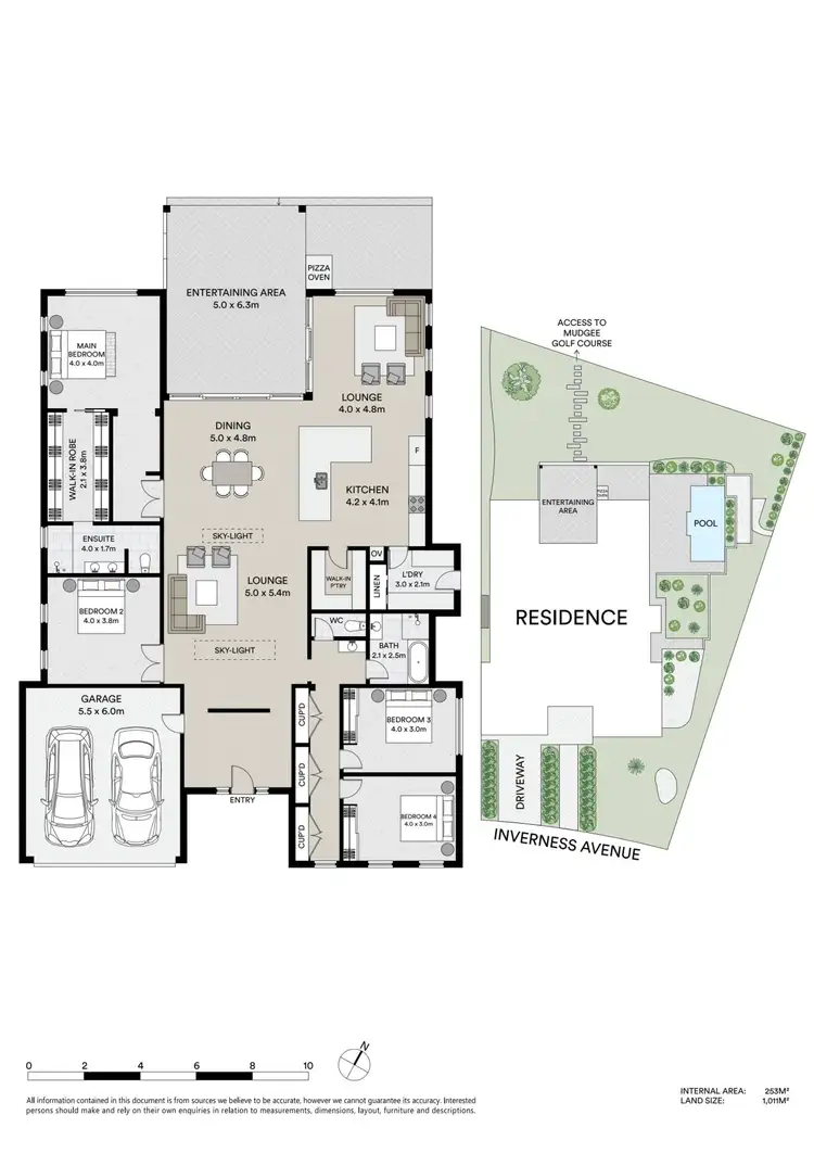 Floorplan of Homely house listing, 19 Inverness Avenue, Mudgee NSW 2850