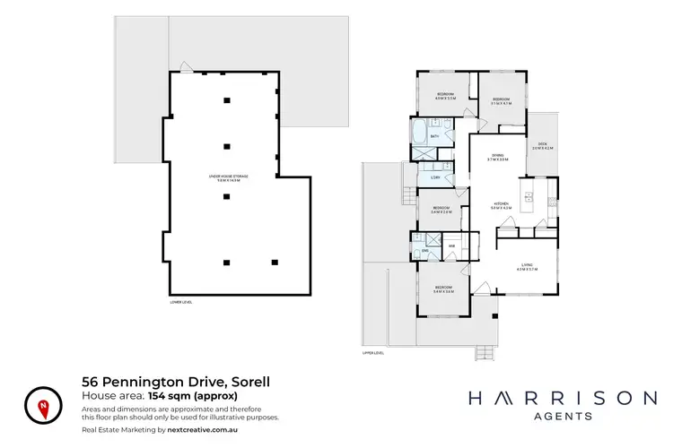 Floorplan of Homely house listing, 56 Pennington Drive, Sorell TAS 7172