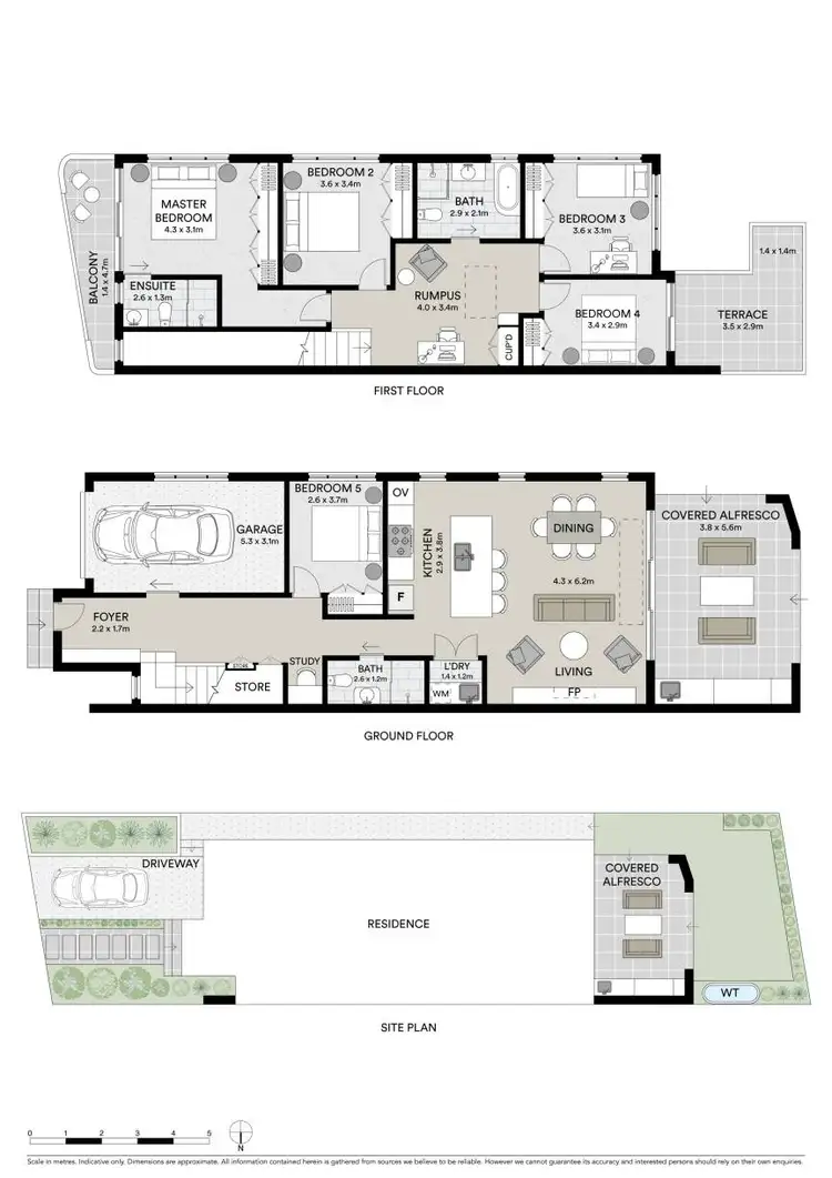 Floorplan of Homely semi-detached listing, 10 Daly Avenue, Concord NSW 2137