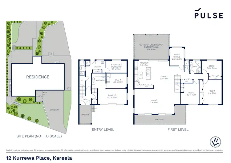 Floorplan of Homely house listing, 12 Kurrewa Place, Kareela NSW 2232