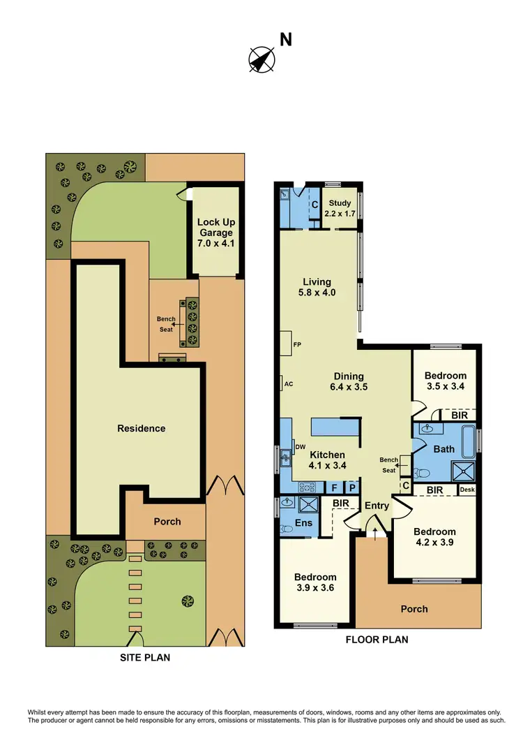 Floorplan of Homely house listing, 13 Couper-Angus Grove, Sunshine VIC 3020