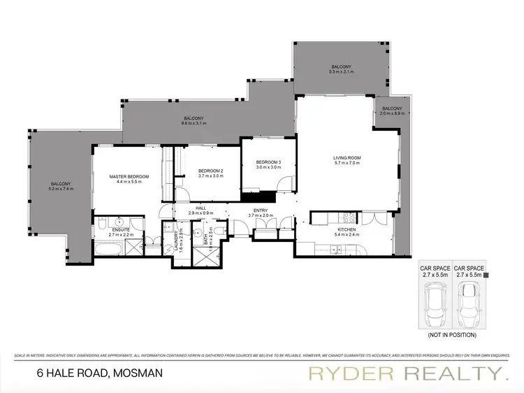 Floorplan of Homely retirement listing, 124/6 Hale Road, Mosman NSW 2088