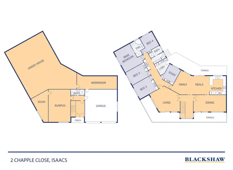 Floorplan of Homely house listing, 2 Chapple Close, Isaacs ACT 2607
