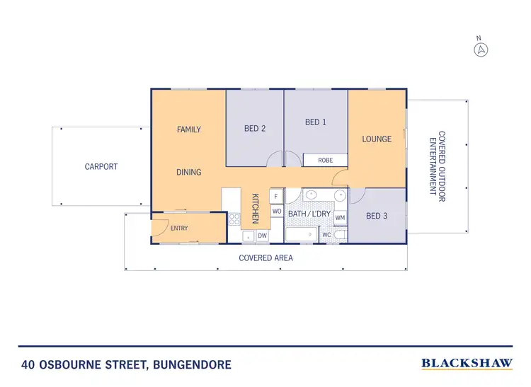 Floorplan of Homely house listing, 40 Osborne Street, Bungendore NSW 2621