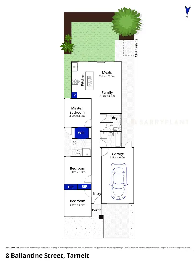 Floorplan of Homely house listing, 8 Ballantine Street, Tarneit VIC 3029