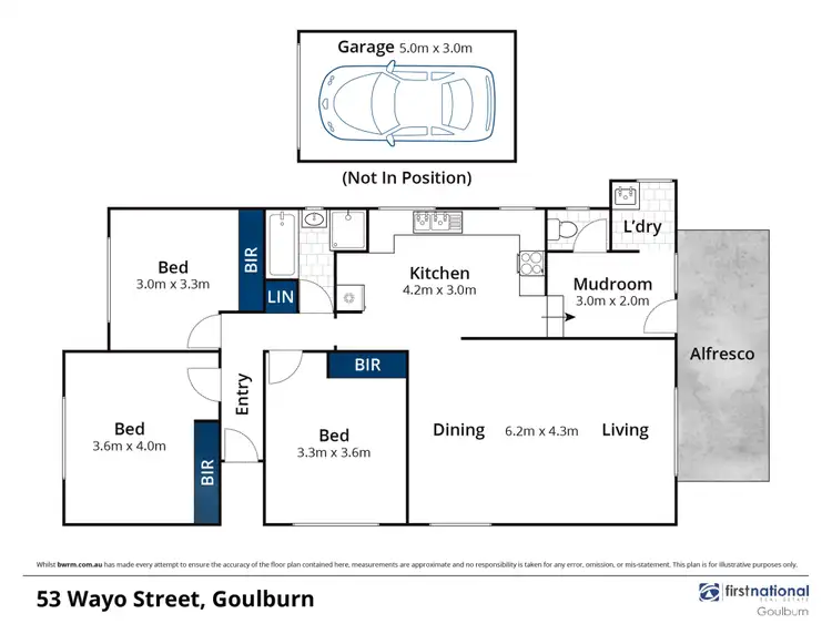 Floorplan of Homely house listing, 53 Wayo Street, Goulburn NSW 2580