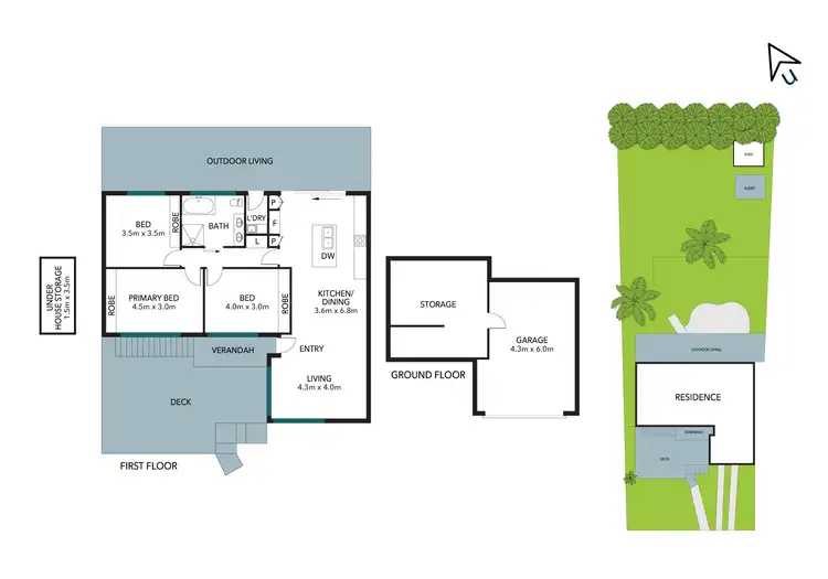 Floorplan of Homely house listing, 15 Moase Street, Wallsend NSW 2287