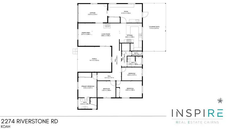 Floorplan of Homely house listing, 2274 Kennedy Highway, Koah QLD 4881