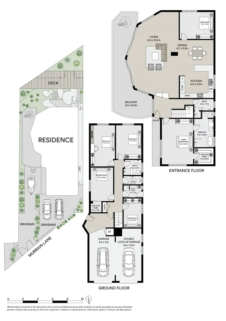 Floorplan of Homely house listing, 6 Murralin Lane, Sylvania NSW 2224