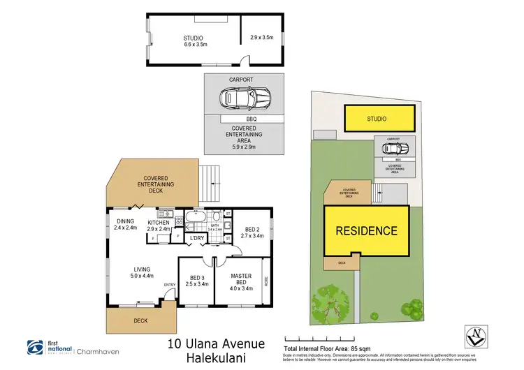 Floorplan of Homely house listing, 10 Ulana Avenue, Halekulani NSW 2262