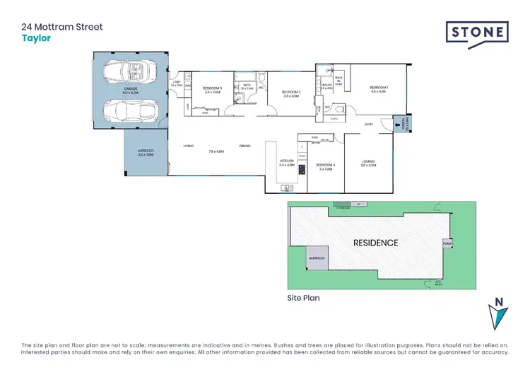 Floorplan of Homely house listing, 24 Mottram Street, Taylor ACT 2913