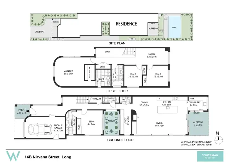 Floorplan of Homely semi-detached listing, 14B Nirvana Street, Long Jetty NSW 2261