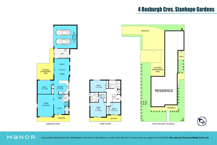 Floorplan of Homely house listing, 4 Roxburgh Crescent, Stanhope Gardens NSW 2768