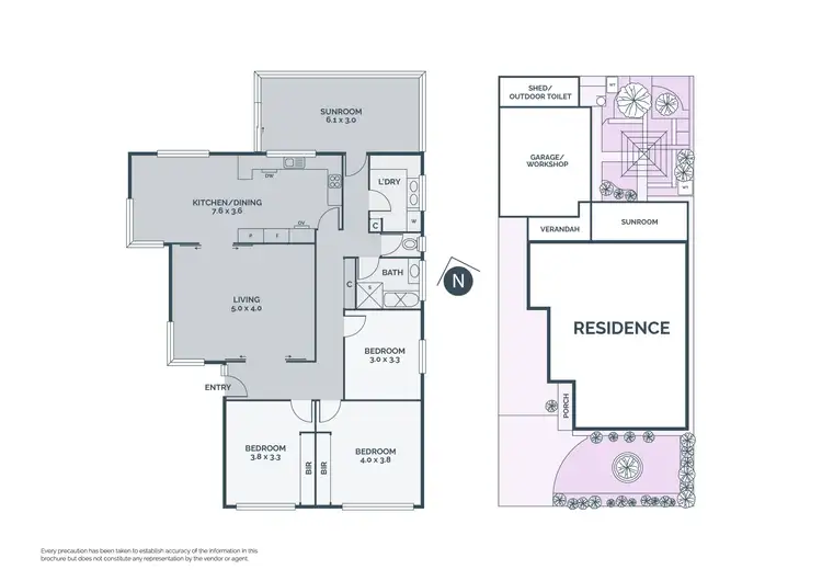Floorplan of Homely house listing, 7 Kefford Avenue, Lalor VIC 3075