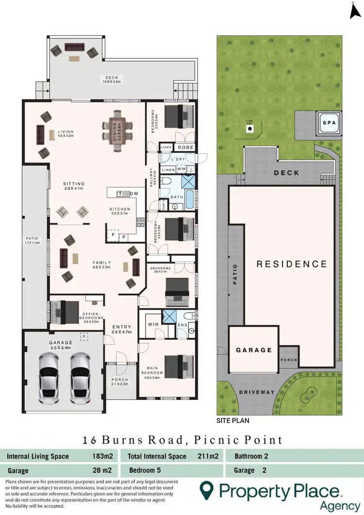 Floorplan of Homely house listing, 16 Burns Road, Picnic Point NSW 2213