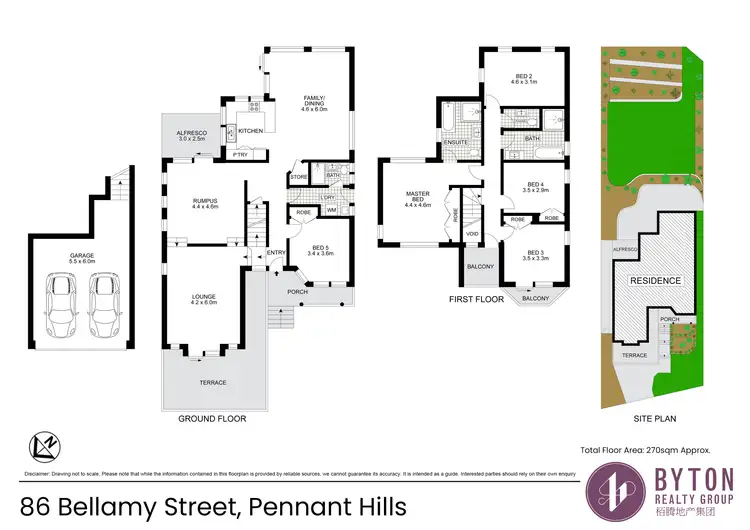 Floorplan of Homely house listing, 86 Bellamy Street, Pennant Hills NSW 2120