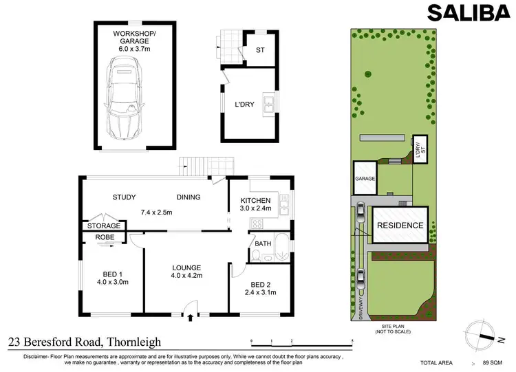 Floorplan of Homely house listing, 23 Beresford Road, Thornleigh NSW 2120
