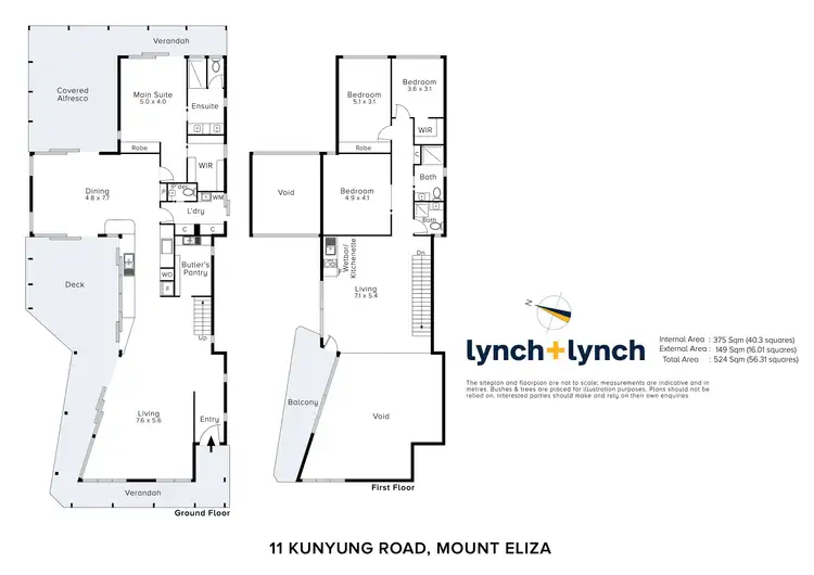 Floorplan of Homely house listing, 11 Kunyung Road, Mount Eliza VIC 3930