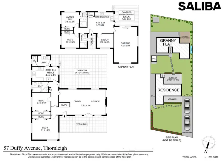 Floorplan of Homely house listing, 57 Duffy Avenue, Thornleigh NSW 2120