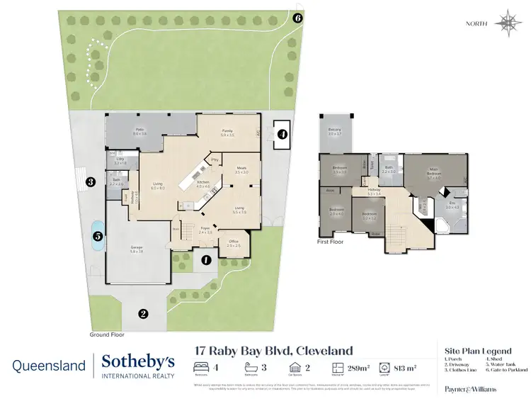 Floorplan of Homely house listing, 17 Raby Bay Boulevard, Raby Bay QLD 4163