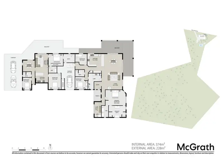 Floorplan of Homely house listing, 241E Englands Road, North Boambee Valley NSW 2450