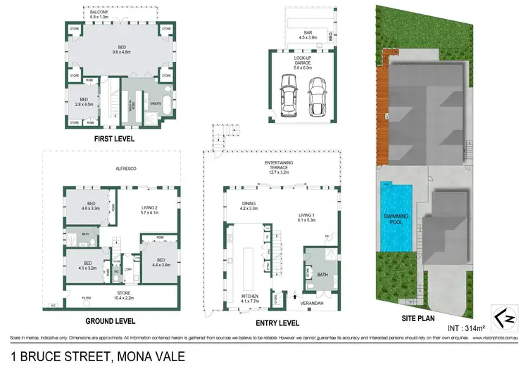Floorplan of Homely house listing, 1 Bruce Street, Mona Vale NSW 2103