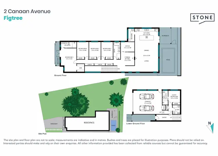 Floorplan of Homely house listing, 2 Canaan Avenue, Figtree NSW 2525