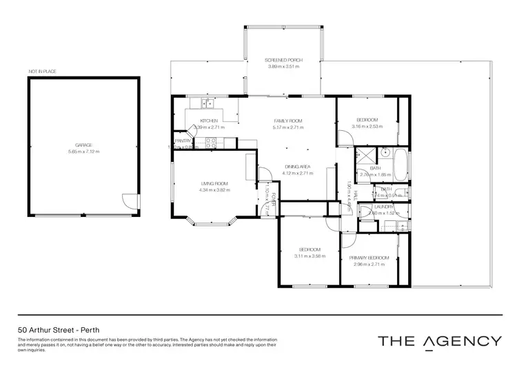 Floorplan of Homely house listing, 50 Arthur Street, Perth TAS 7300