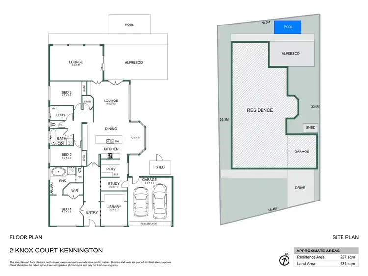Floorplan of Homely house listing, 2 Knox Court, Kennington VIC 3550