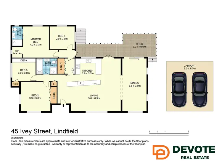 Floorplan of Homely house listing, 45 Ivey Street, Lindfield NSW 2070