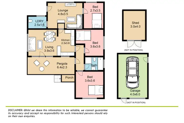 Floorplan of Homely house listing, 152 Victoria Street, Werrington NSW 2747