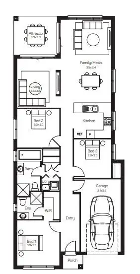 Floorplan of Homely house listing, Address available on request