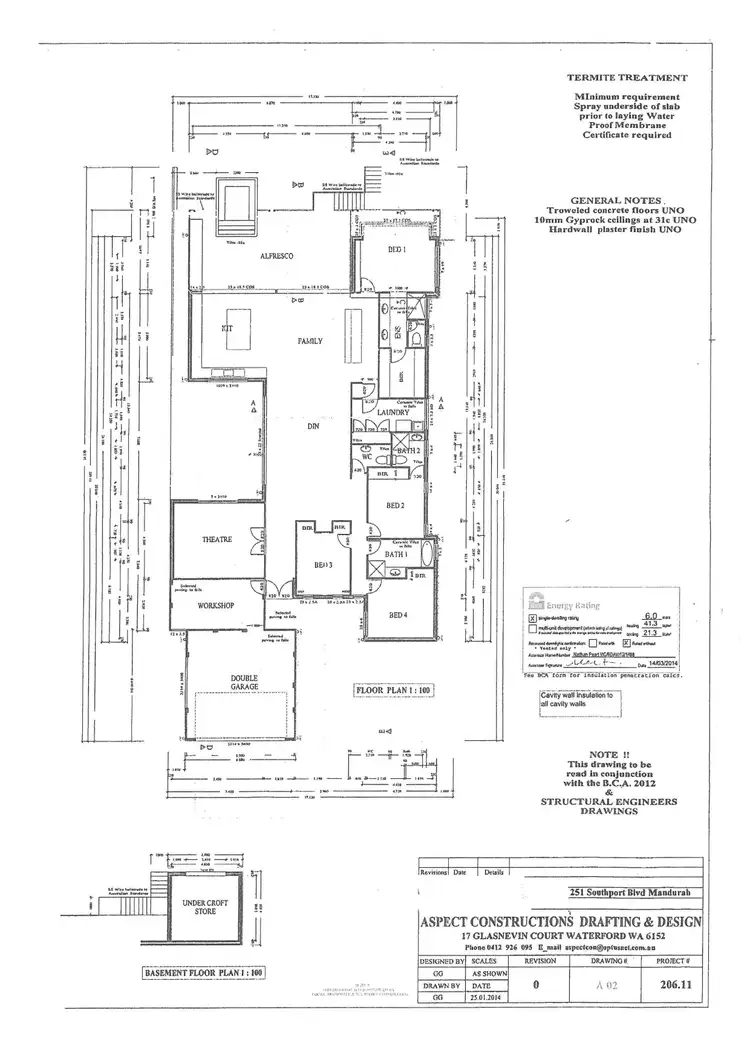 Floorplan of Homely house listing, 56 Southport Boulevard, Dawesville WA 6211