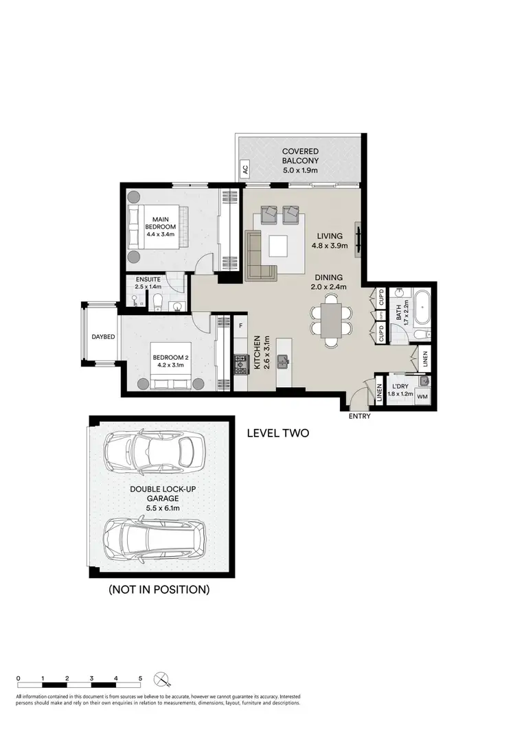 Floorplan of Homely apartment listing, 206/36 Bunyala Street, Blakehurst NSW 2221
