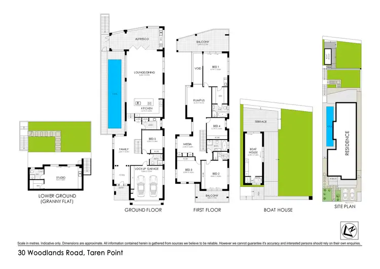 Floorplan of Homely house listing, 30 Woodlands Road, Taren Point NSW 2229
